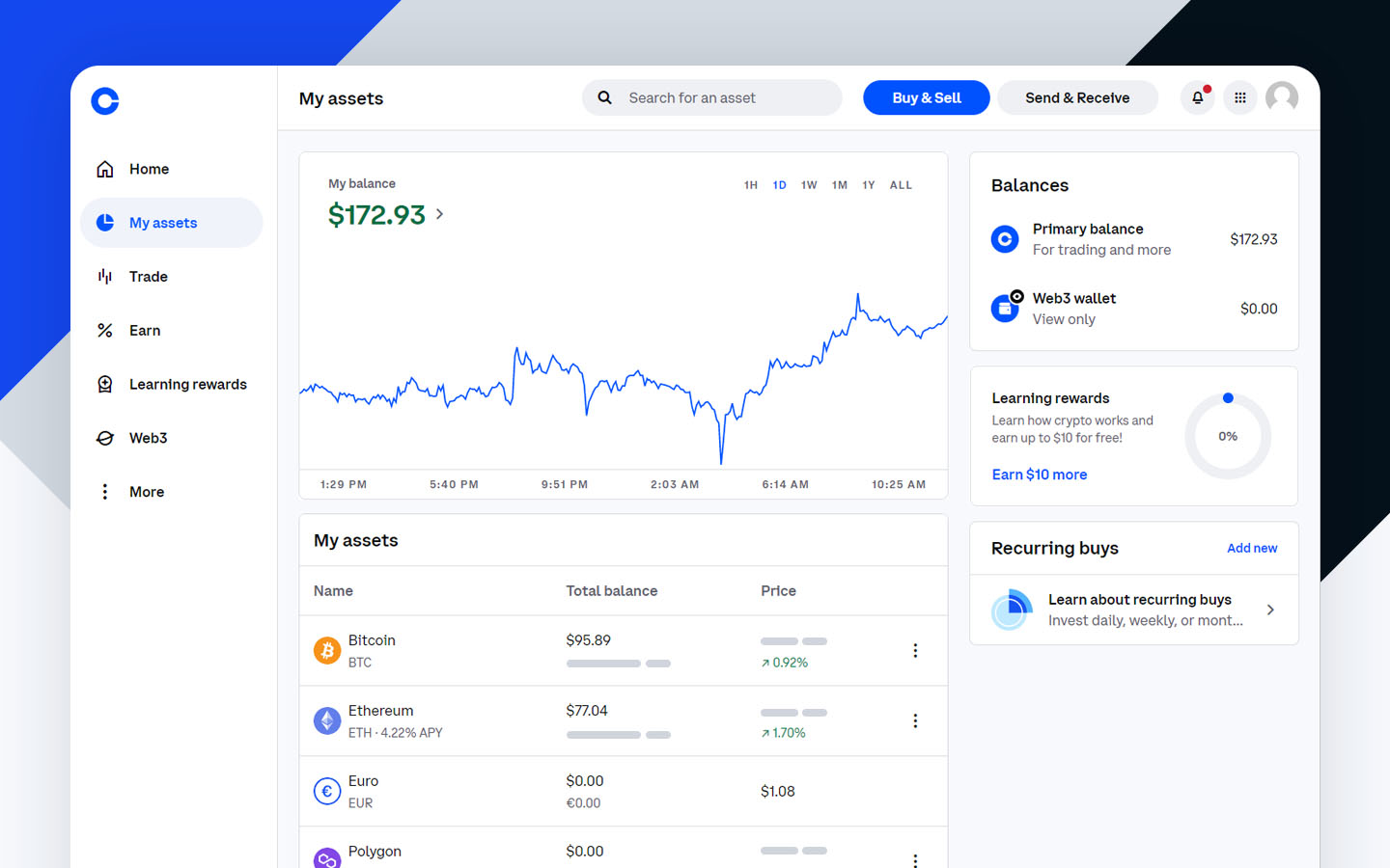 Coinbase — screen 2