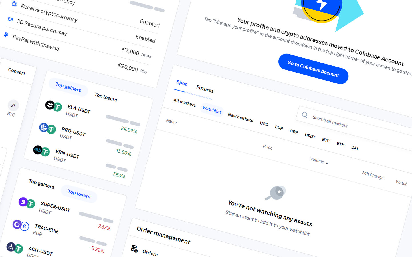 Coinbase — screen 3
